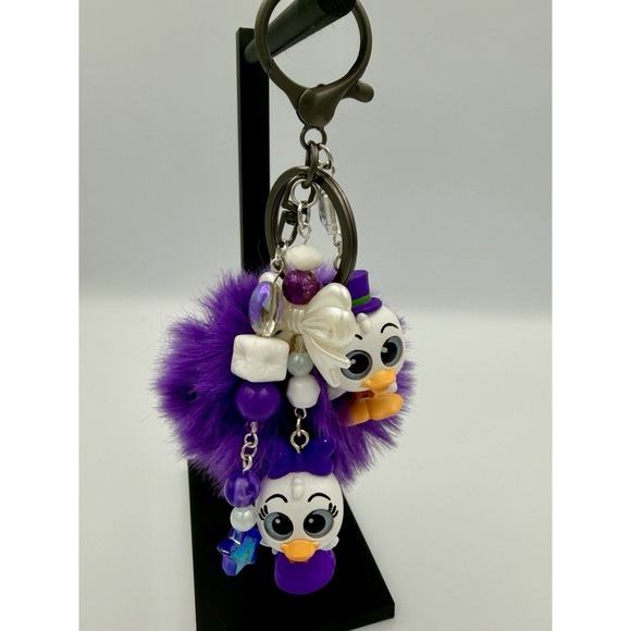 Disney Accessories - Custom Disney Doorables Donald Duck & Daisy Duck Keychain